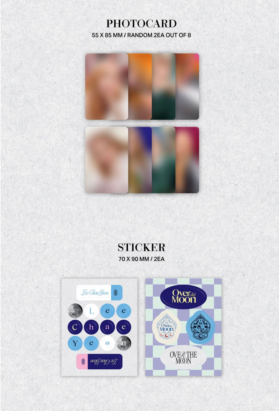 Thumbnail: LEE CHAEYEON ALBUM - Over The Moon (Poca Album)