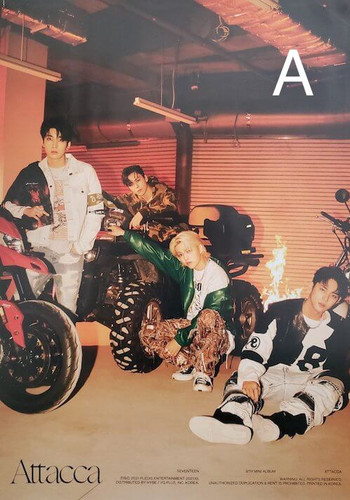 SEVENTEEN - Poster [Attacca] | London Kpop Street