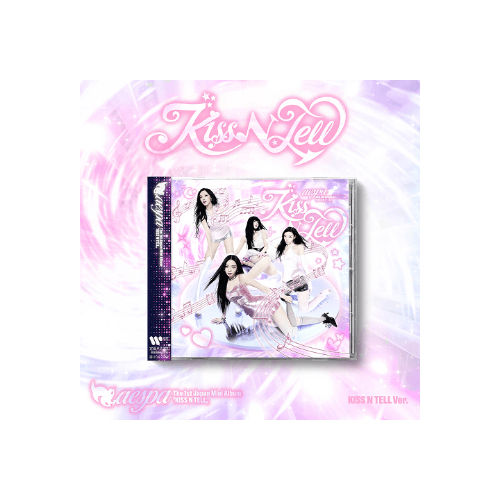 AESPA - Kiss N Tell (Kiss N Tell jewel case ver - Japanese album)