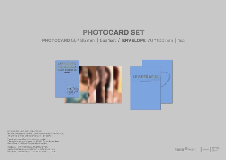 Thumbnail: LE SSERAFIM PHOTOBOOK - Leniverse FIMbidi-Bobbidi-Boo