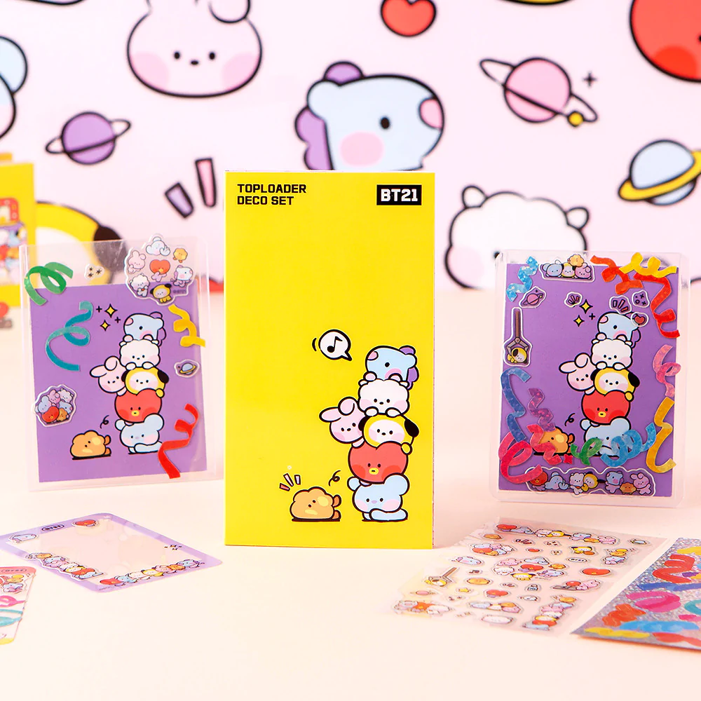 BT21 - Toploader Deco Set