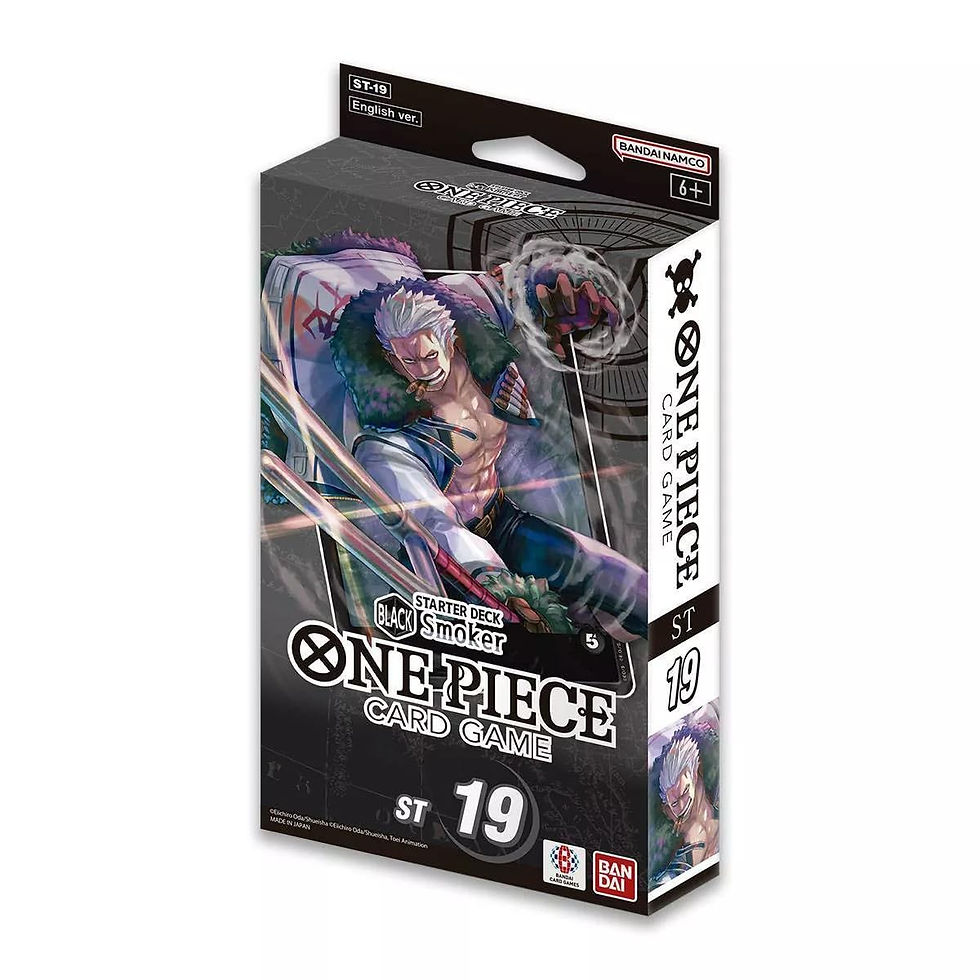 ONE PIECE CARD GAME - Black Smoker Starter Deck (ST-19)