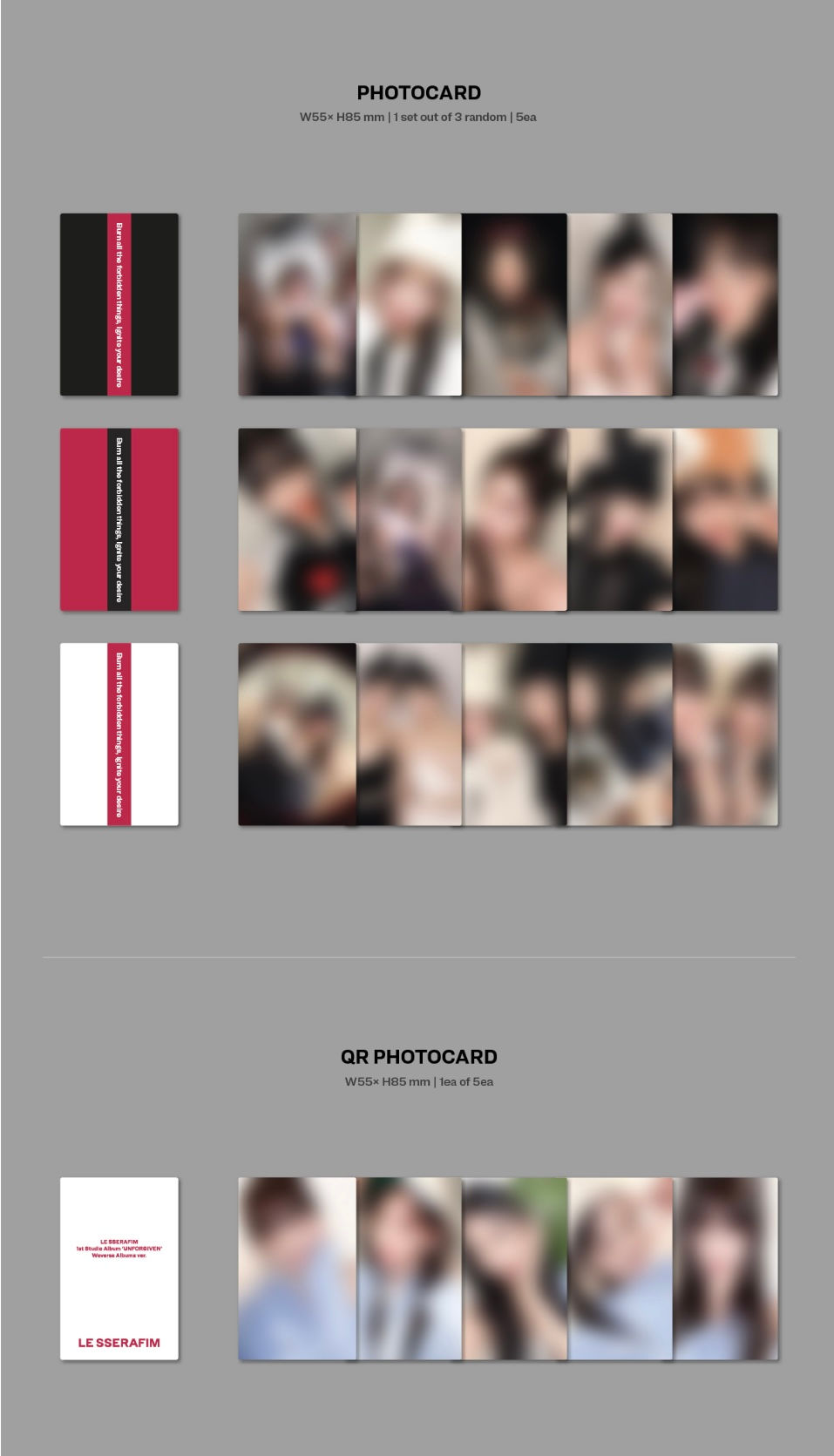 Thumbnail: LE SSERAFIM - Unforgiven (Weverse albums ver)