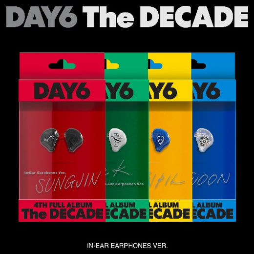 K-POP・アジア DAY6 The DECADE In-Ear Earphones Ver. DAY6 - The Decade (In-Ear Earphones ver) | London Kpop Street