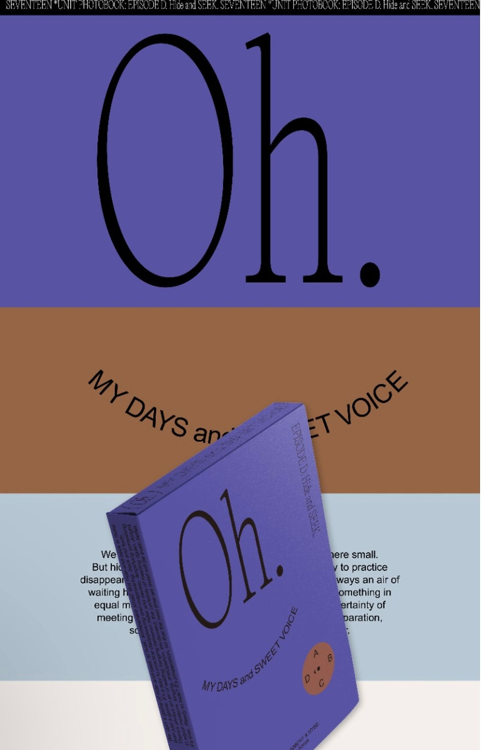 Thumbnail: SEVENTEEN - Unit Photobook Episode : Oh, My Days and Sweet Voice