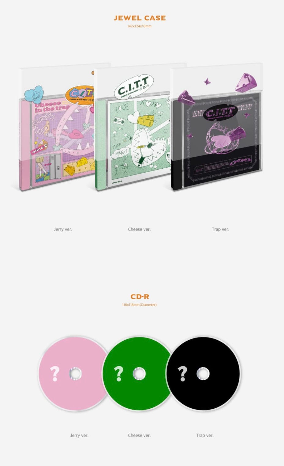 Thumbnail: MOON BYUL ALBUM - Cheese In the Trap (jewel case version)