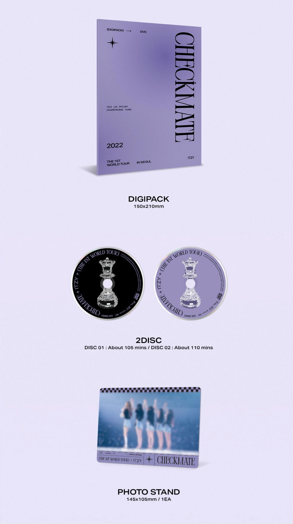 Thumbnail: ITZY - The 1st World Tour [Checkmate] in Seoul (DVD)