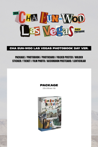 CHA EUNWOO - Las Vegas Photobook | London Kpop Street CHA EUNWOO - Las Vegas Photobook | London Kpop Street