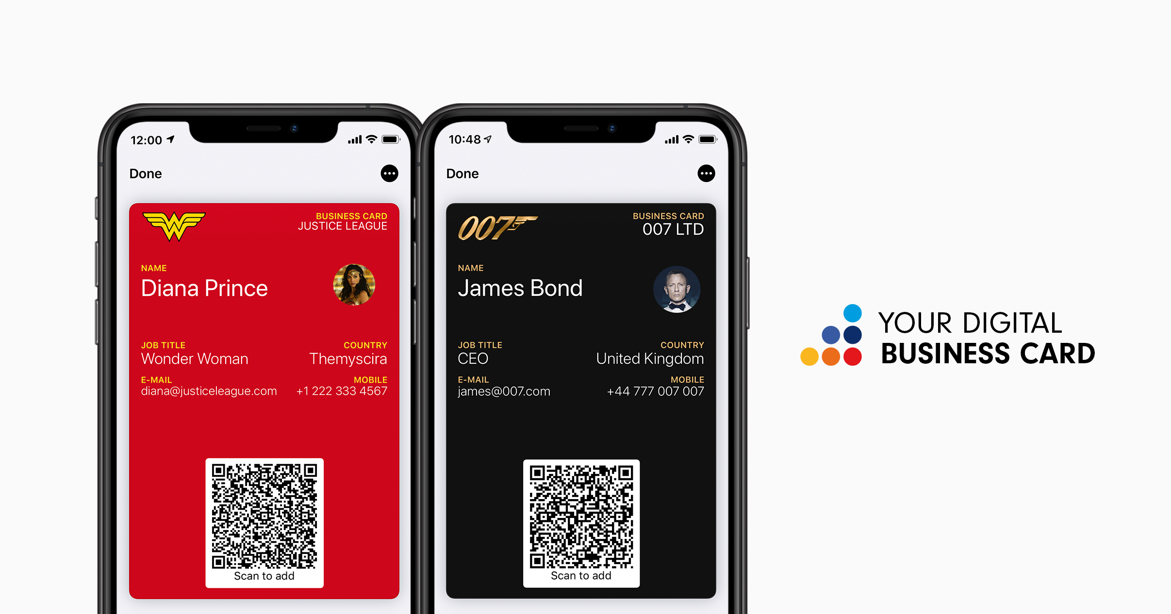 Digital Business Card Creator