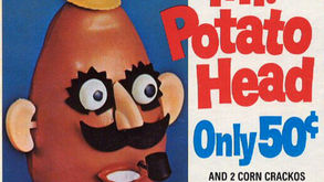 “…and a plastic vegetable will lead them.”
