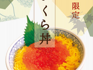 秋限定 "生いくら丼"