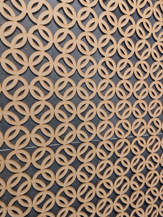 Thumbnail: MDF Radiator Grille Sheets 1200 x 610mm