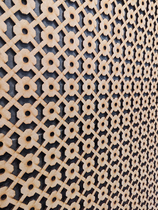 Thumbnail: MDF Radiator Grille Sheets 1200 x 620mm