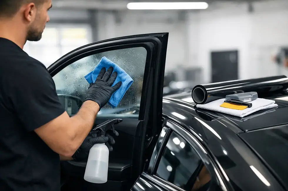 How to Prepare Car for Tinting Properly