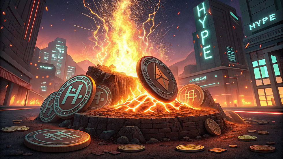 37 million Hype burned