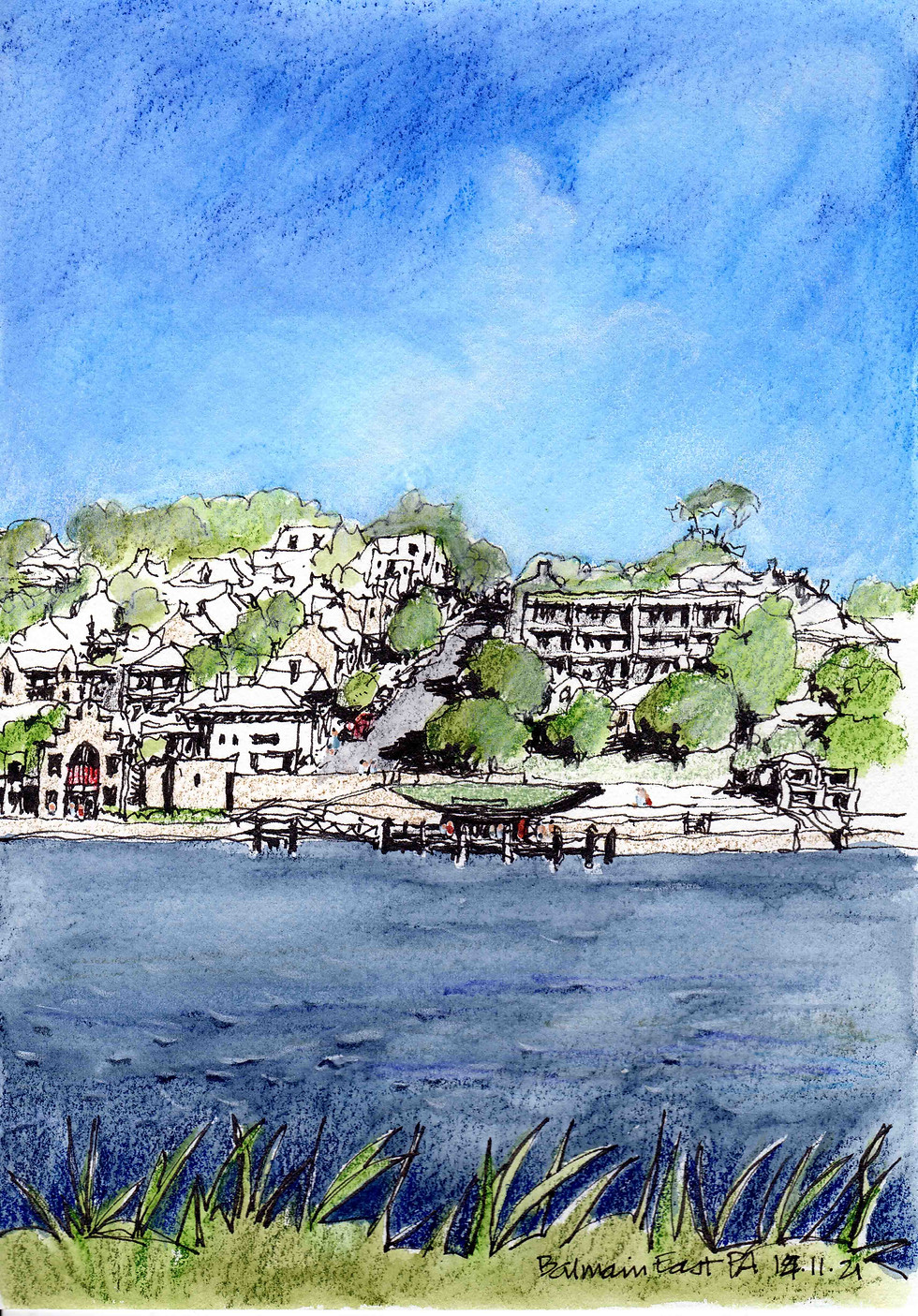 Balmain East from Barangaroo foreshore