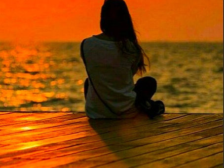 La femme derrière le soleil