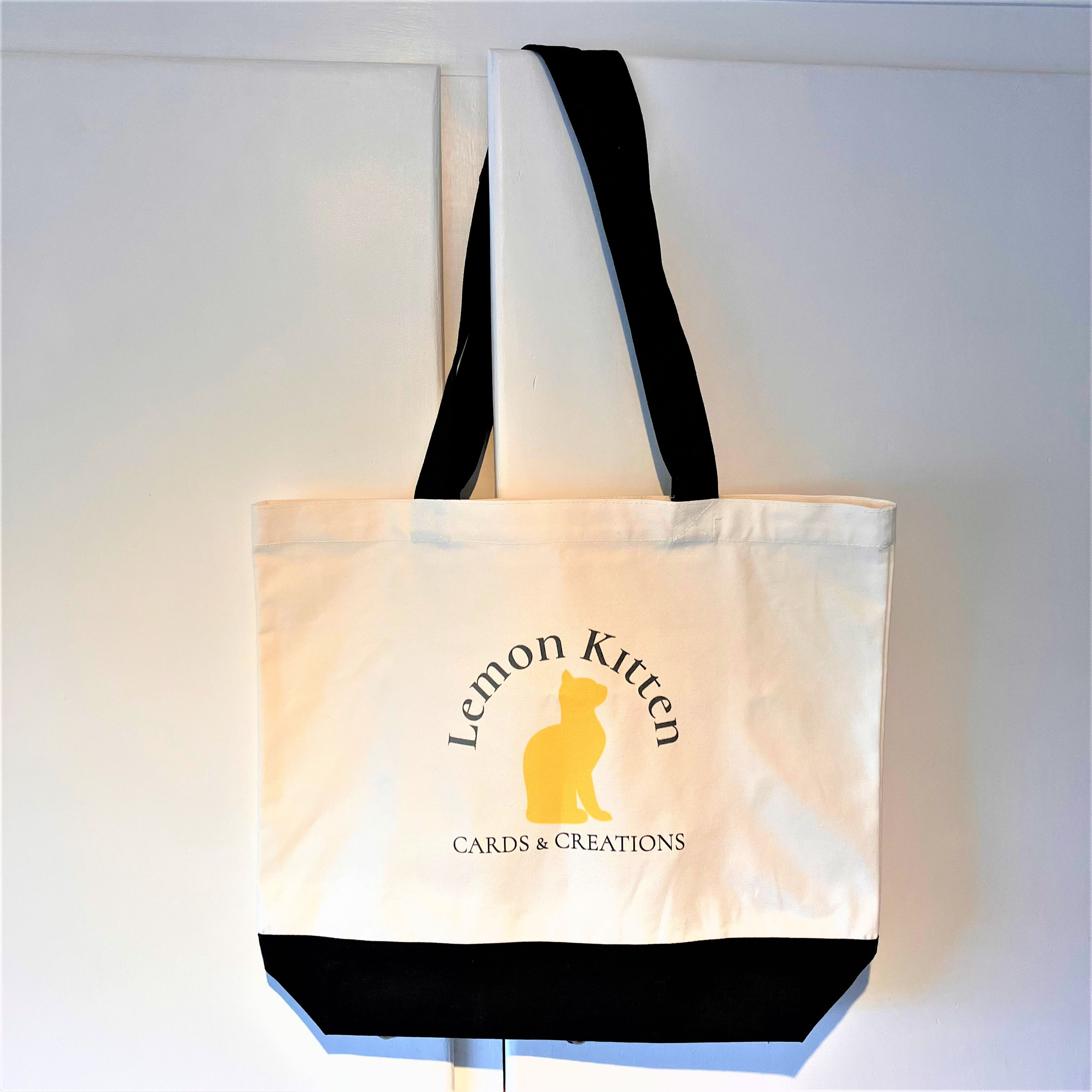Lemon Kitten Tote