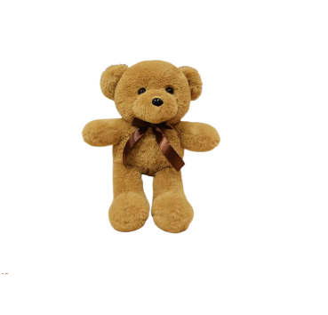 Peluche ourson 30 cm camel