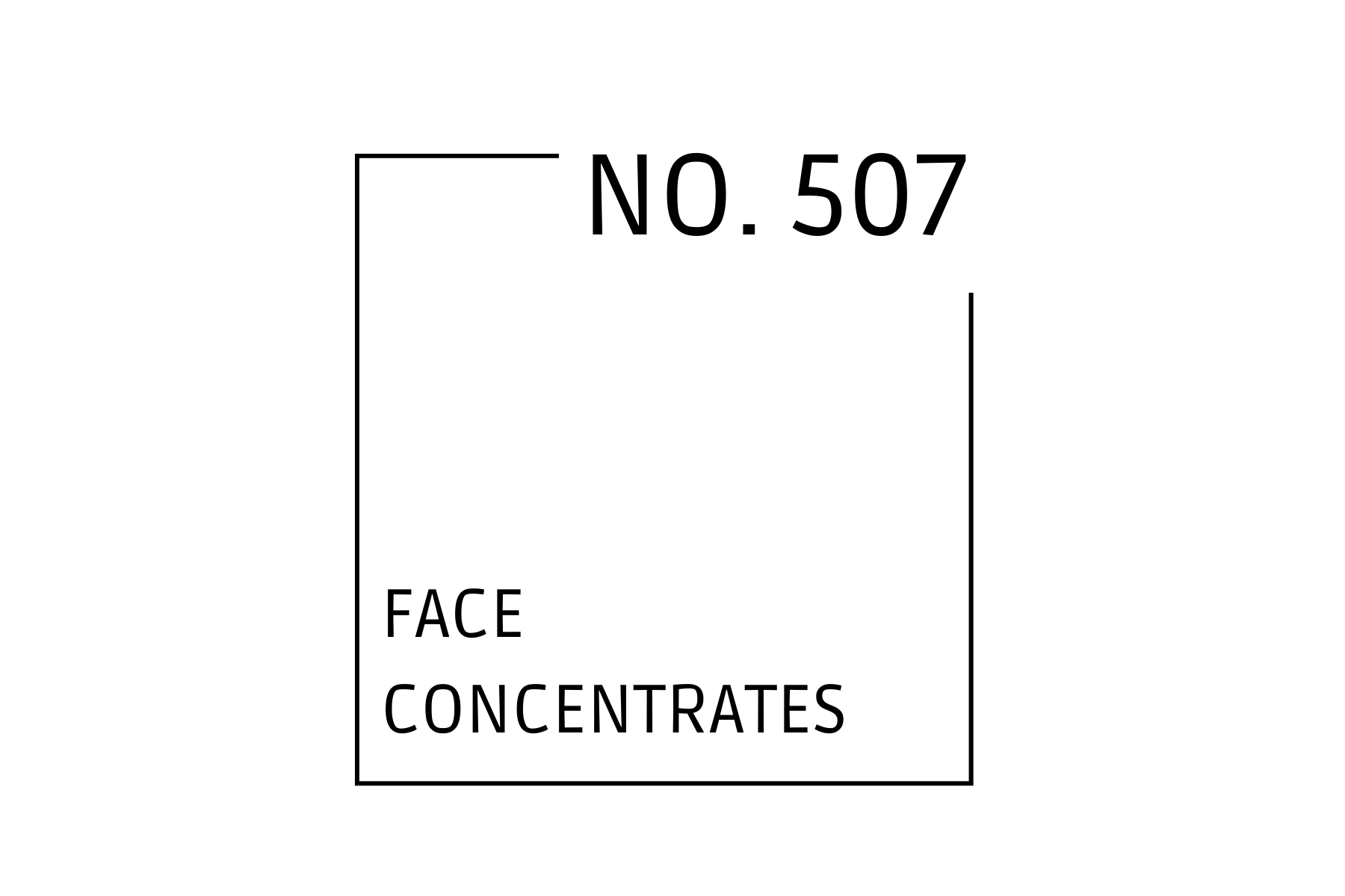 NO. 507 FACE CONCENTRATE