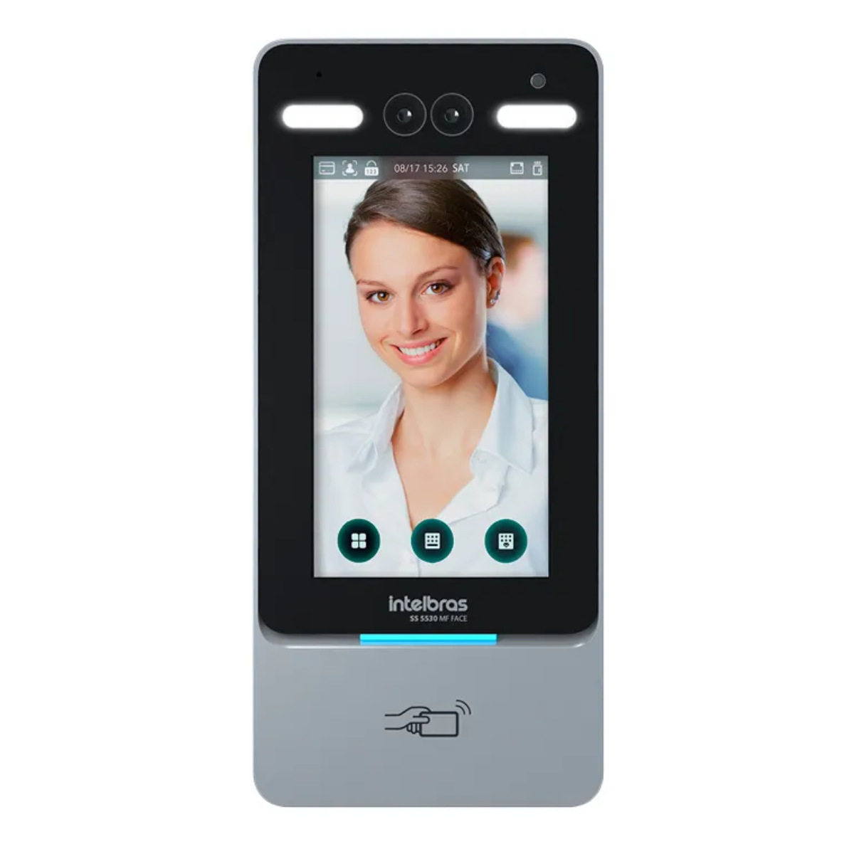 Controlador de Acesso Facial Intelbras SS 5530 MF FACE