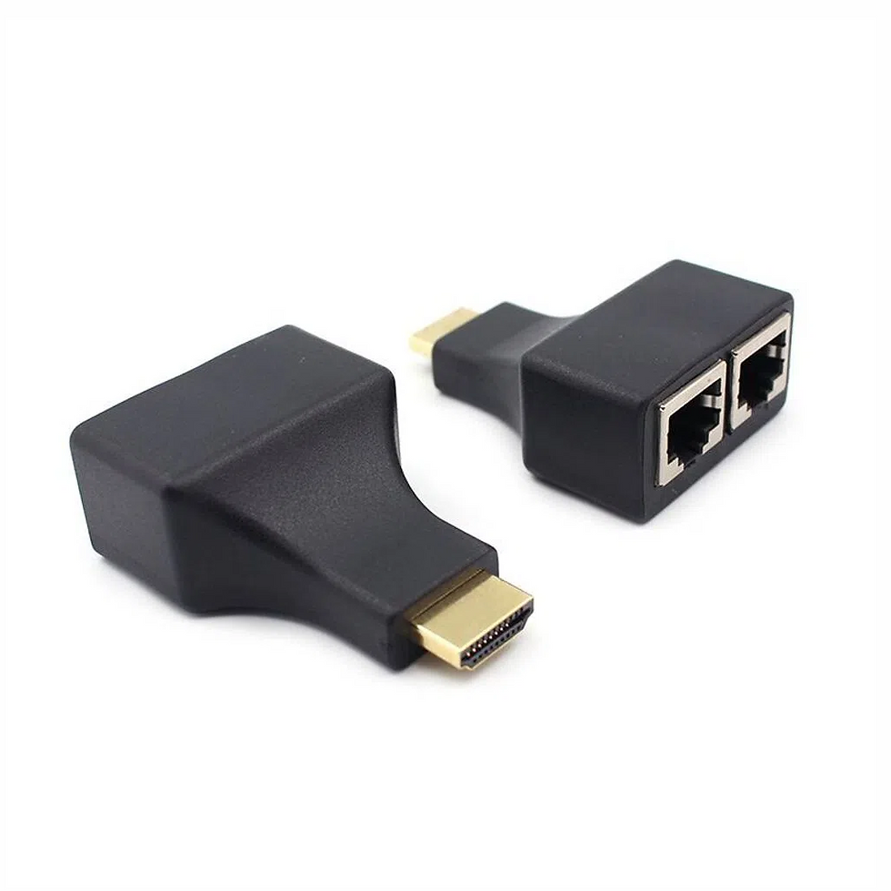 Miniatura: Extensor HDMI 3D 30M Via Cabo de Rede UTP RJ45