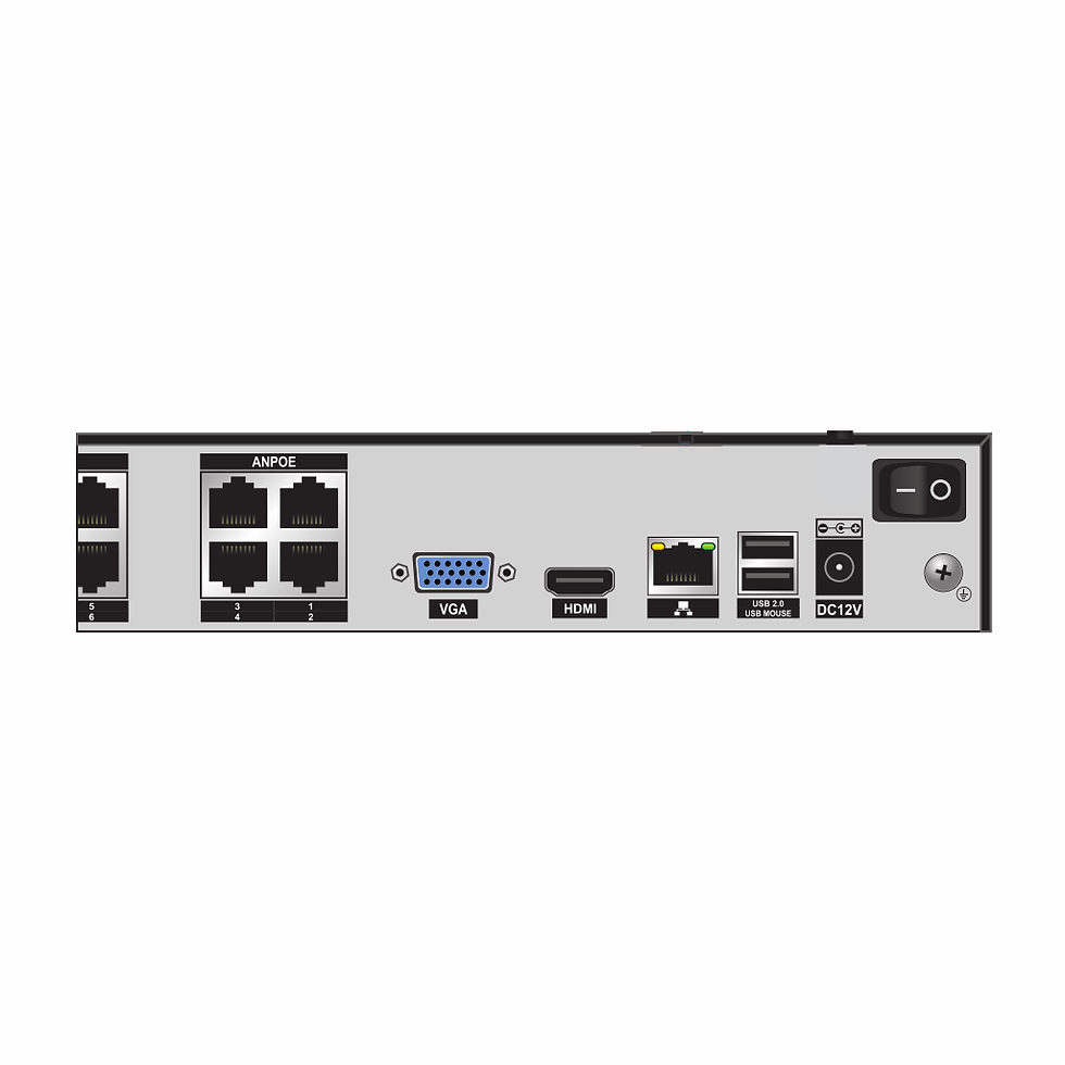 Miniatura: Kit Cftv 8 Câmeras Full Hd 1080p 2mp Drv Elsys anpoe 4008 com HD 1TB
