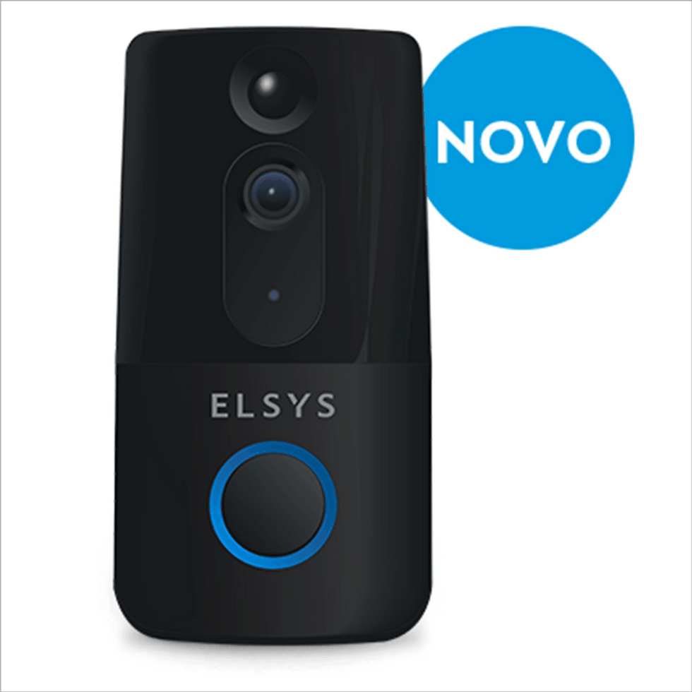 Vídeo Porteiro Wifi Elsys Com Abertura Porta No Celular