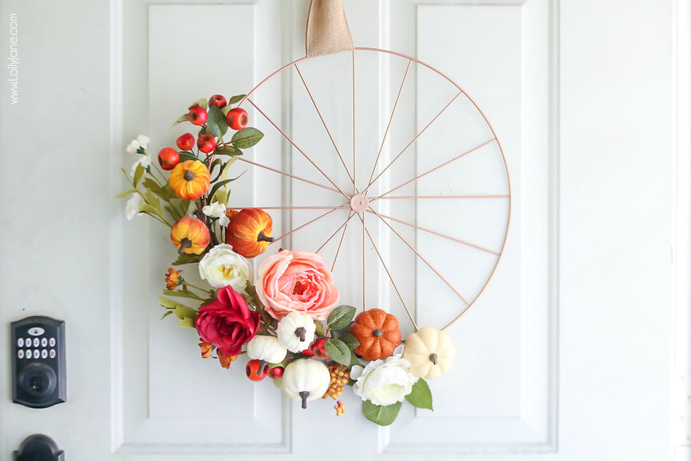 Lolly Jane fall wreath