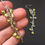 Thumbnail: dancing pearls long earrings