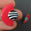 Thumbnail: geometric monocrome striped earrings