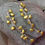 Thumbnail: dancing pearls long earrings
