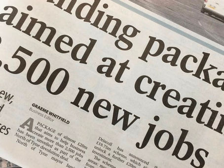 £19.75 million available for North of Tyne businesses