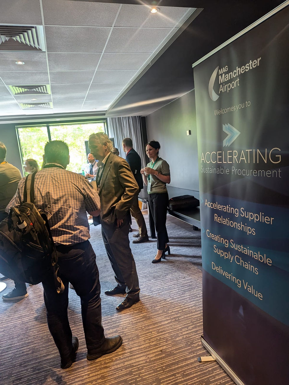 Networking at the event