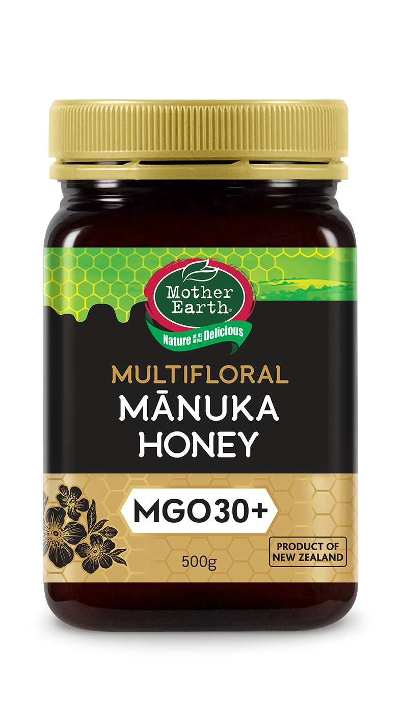 Mother Earth Manuka Multifloral Honey MGO30+ (500gm) TORTO