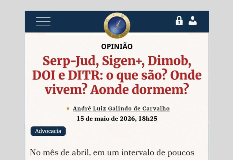 Novo artigo publicado!