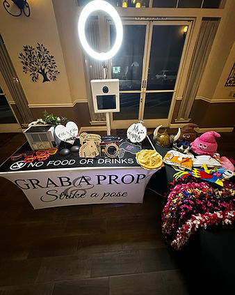 our Photo Booth at Top Tier Ent.