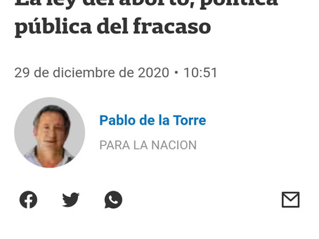 La ley del aborto, política pública del fracaso