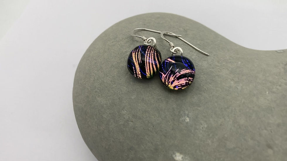 Thumbnail: Dichroic earrings