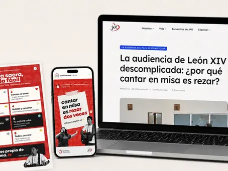 JAR Internacional estrena un nuevo formato de evangelización digital para acercar la voz del Papa