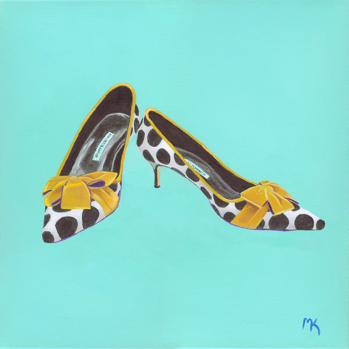 Manolo Blahnik- Vibrant Giclée Print