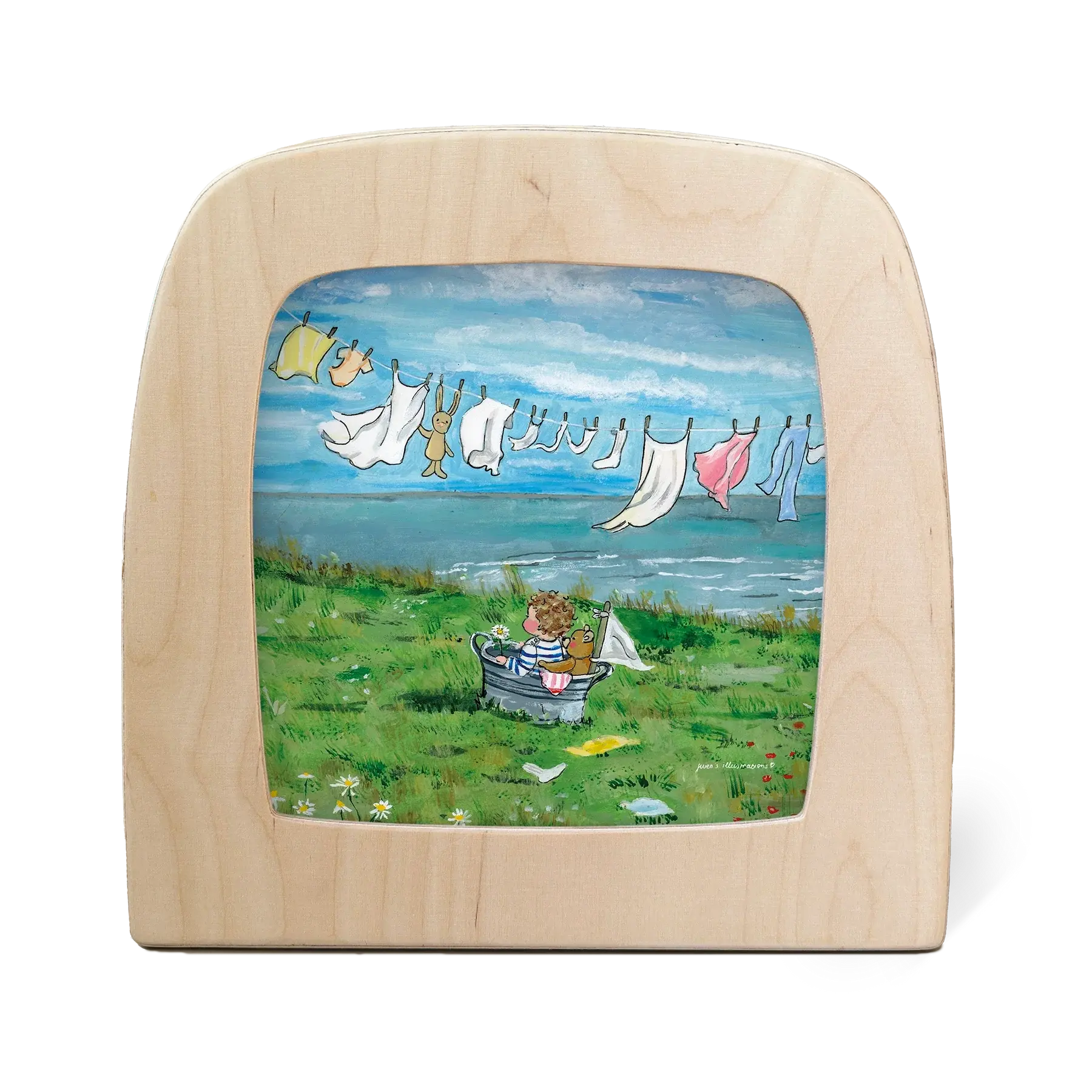 Toverlux Silhouette - Gwen's Illustrations - Summer's Breeze. Waldorf inspired illustrations. Storytelling. Seasonal display