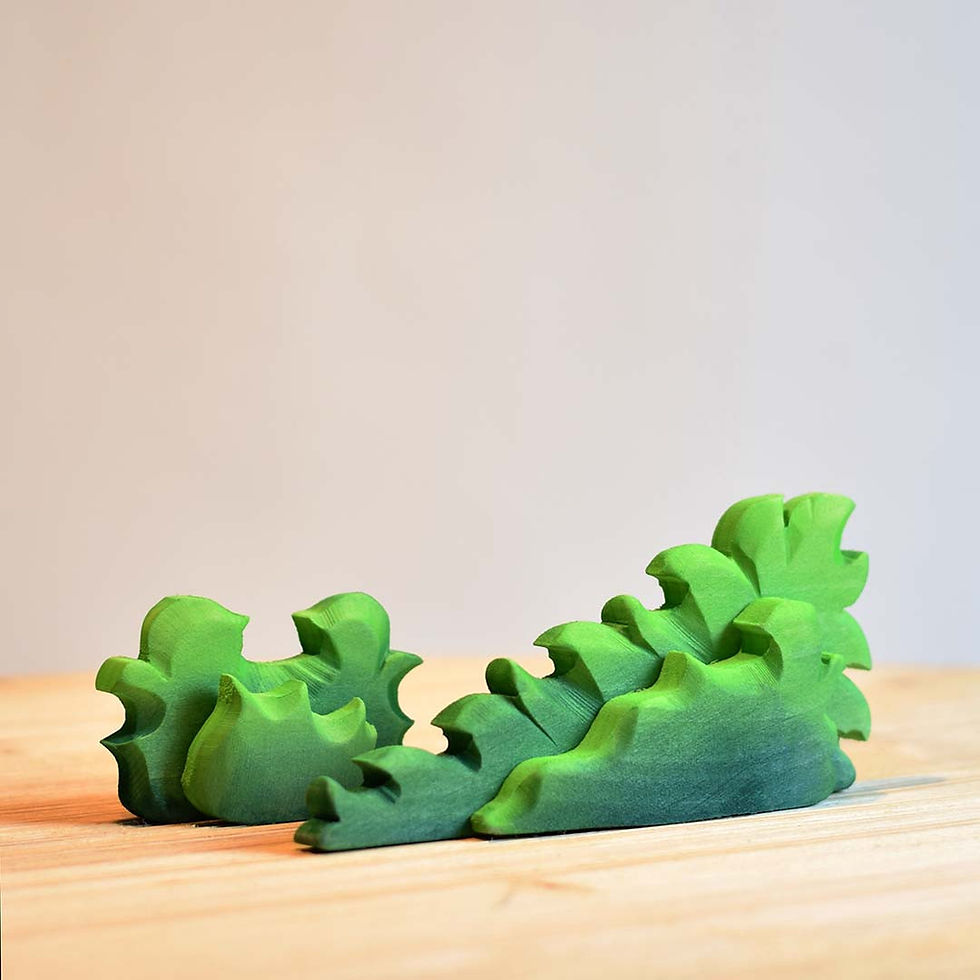 Thumbnail: Bumbu Toys Wooden Small Shrub. Handcrafted Waldorf inspired small world toys. Imaginative play and storytelling