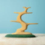 Bumbu Toys Wooden Bird Tree. Handcrafted Waldorf inspired small world toys. Imaginative play and storytelling