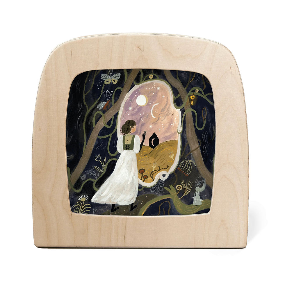 Toverlux Silhouette - Tijana Draws - Portals. Waldorf inspired illustrations. Storytelling. Seasonal display