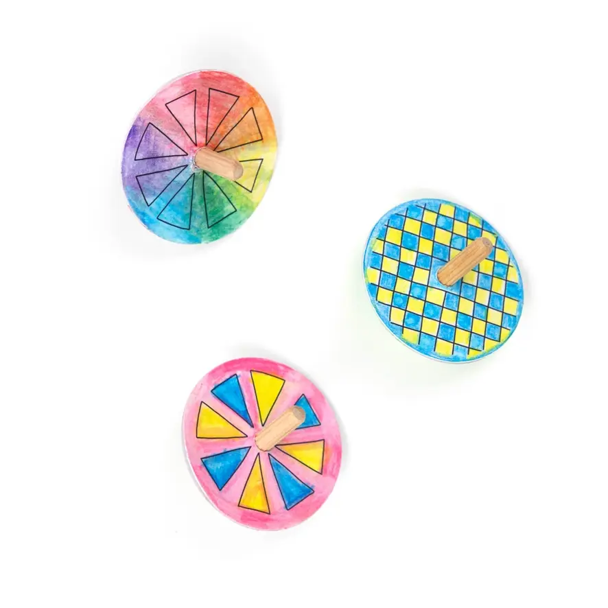 Thumbnail: Cotton Twist Make Your Own Spinning Toys. Creative, sustainable craft pack. Party bags, birthday gift, stocking fillers.