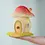 Thumbnail: Bumbu Toys Wooden Toadstool House. Handcrafted Waldorf inspired small world toys. Imaginative play and storytelling