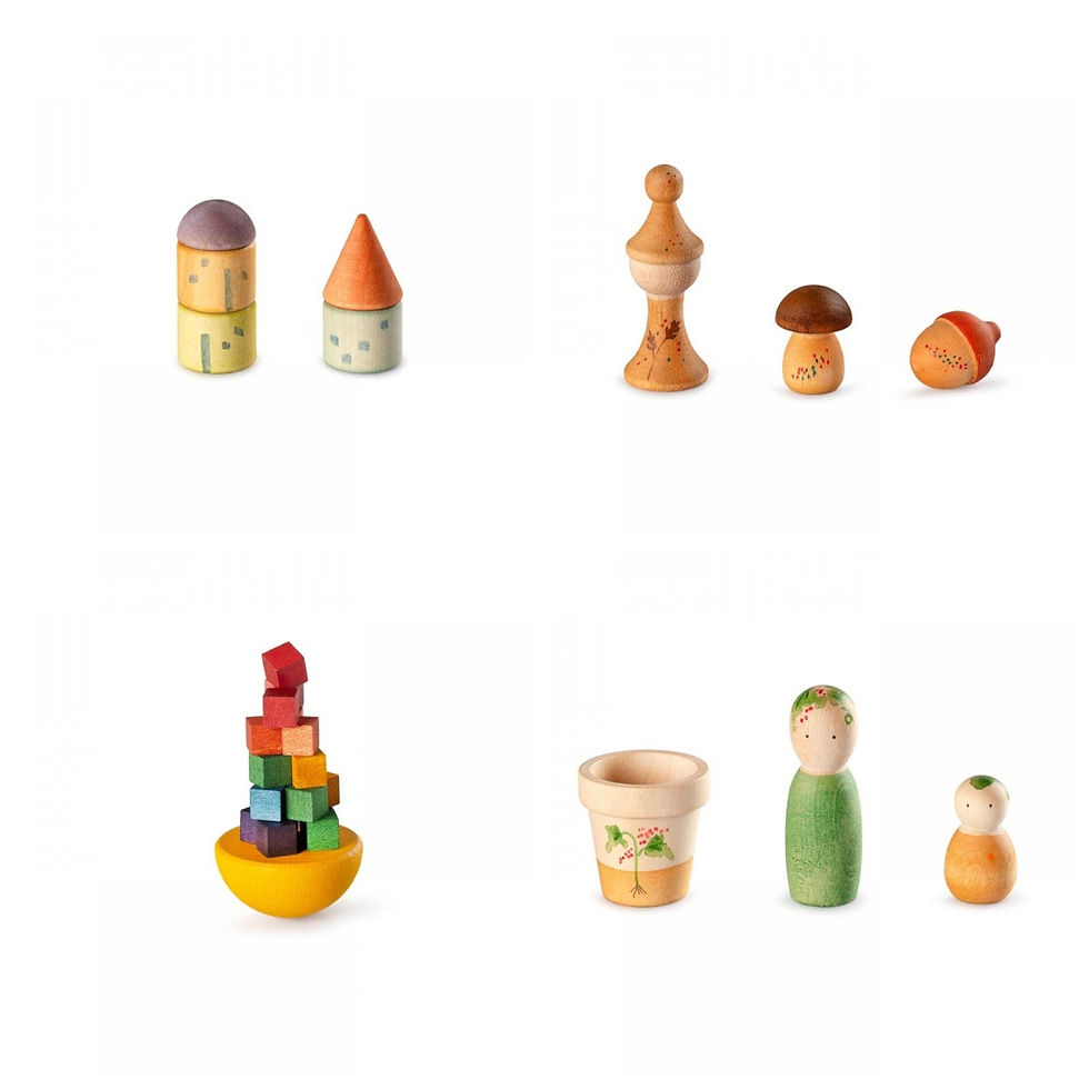 Thumbnail: Grapat Lucky Lucky 5th Edition surprise sets. Handcrafted Waldorf inspired toys. Creative play, imaginative small world.
