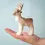 Thumbnail: Bumbu Toys Wooden Reindeer. Waldorf inspired toys. Open ended imaginative play and storytelling. Seasonal Decor