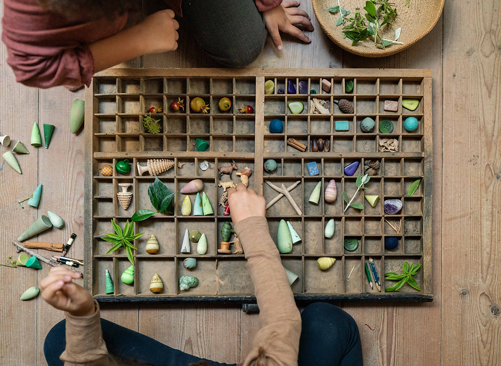 Thumbnail: Grapat Wooden Forest Trees. Handcrafted children's toys. Creative, Imaginative play. Loose Parts Play. 3 years +